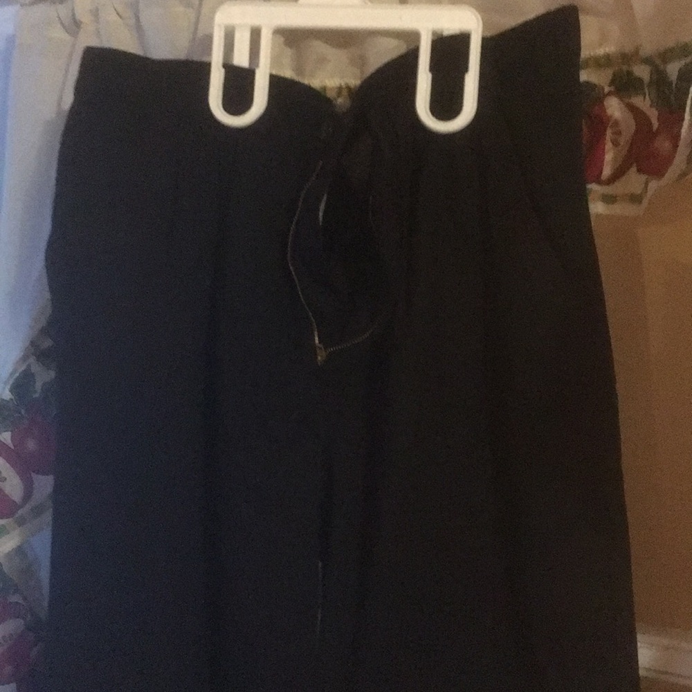 Men's black dress pant